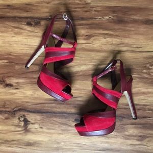 Jessica Simpson Red Heels (6.5) - never worn